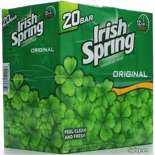 Xà bông cục irish spring original feel clean and fresh mỹ lốc 20 cục