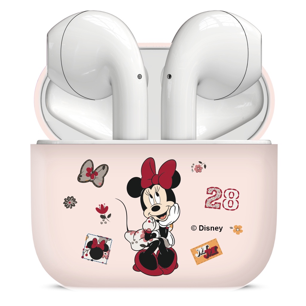 DISNEY Tai Nghe Bluetooth Không Dây 2022 P1 P4 Hình Mickey Minnie Dễ Thương