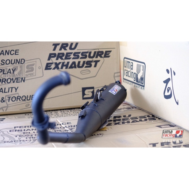 Pô Uma Racing dành cho exciter đi trái lớn