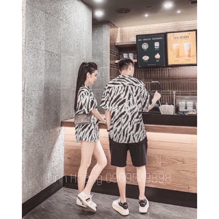 Sơ mi đôi nam nữ đồ đôi