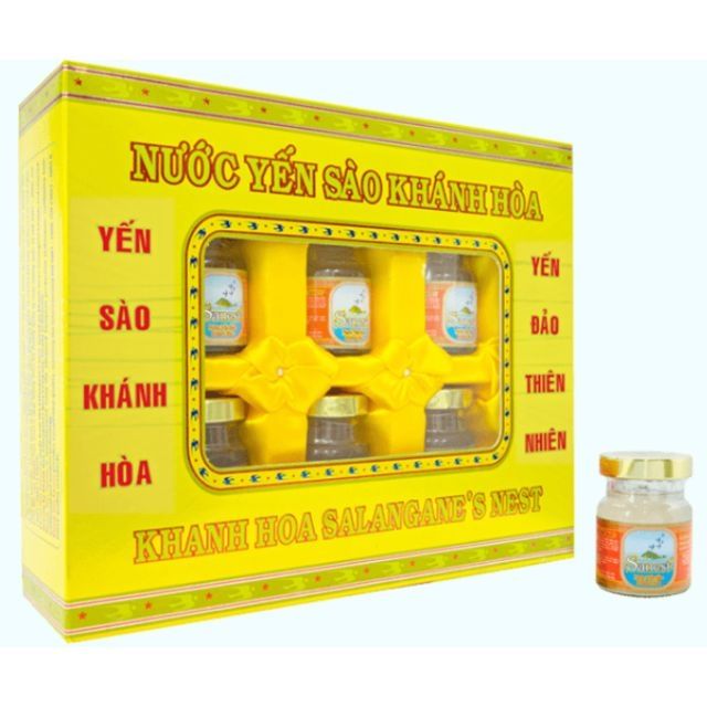 Yến sào Khánh Hòa hộp quà 6 hũ x 70ml | BigBuy360 - bigbuy360.vn