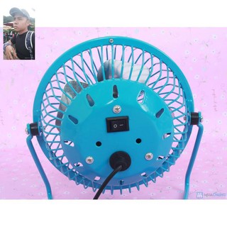 QUẠT MINI LỒNG SẮT TIỆN DỤNG -QUẠT MINI