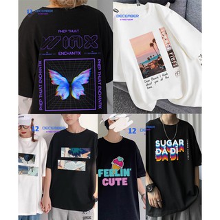 Áo thun Form rộng Tay Lỡ Nam Nữ Unisex | HOT TREND | FULL SIZE | Độc nhất 2021 | Áo phông oversized 12 DECEMBER