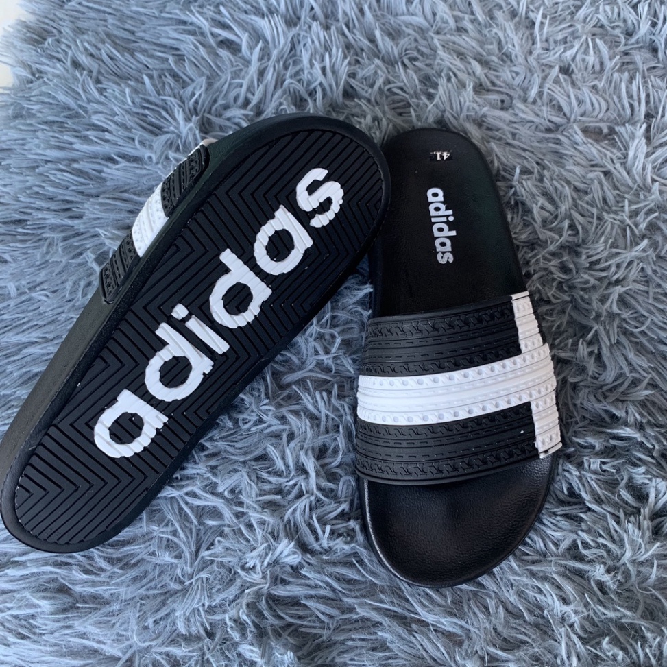 Dép Nam Quai Ngang ADIDAS, Dép Das Đế Chữ Cao Su