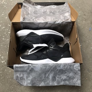 Giày Thể Thao Alpha Bounce Đen Nam Nữ