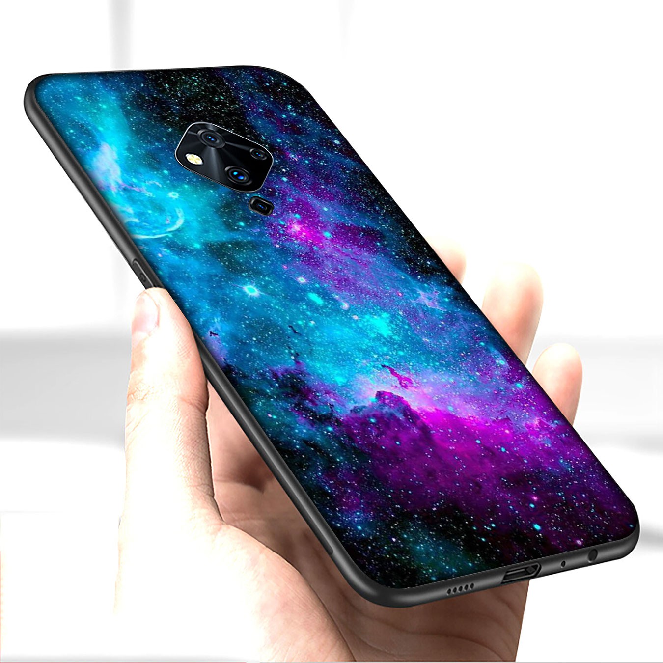 Samsung Galaxy A9 A8 A7 A6 Plus J8 2018 + A21S A70 M20 A6+ A8+ 6Plus Casing Soft Silicone Phone Case star nasa Cover