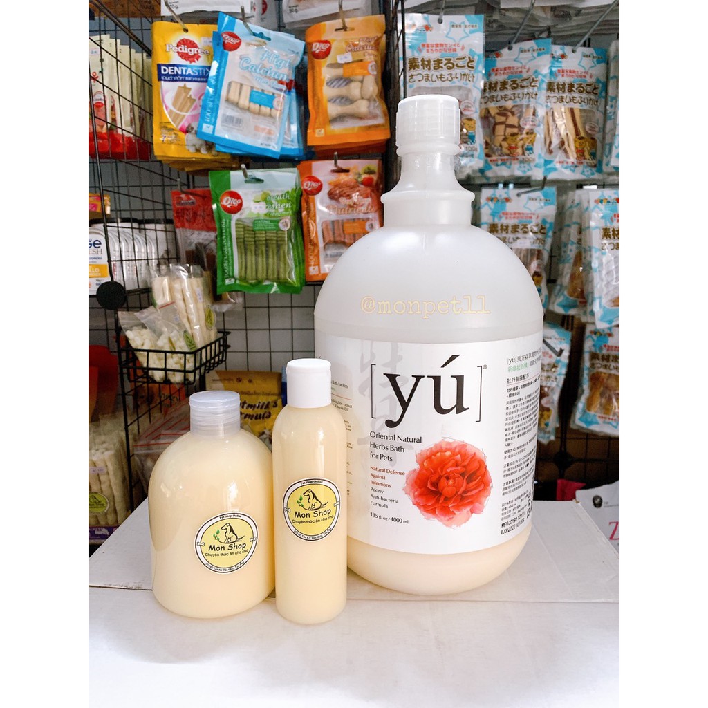 Sữa tắm Yú cho chó mèo