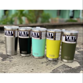 🍓Ly giữ nhiệt Yeti inox 304 - 500ml - bao gồm Nắp và Cọ rửa