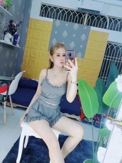 Sét bộ thun lụa cao cấp (ảnh thật)