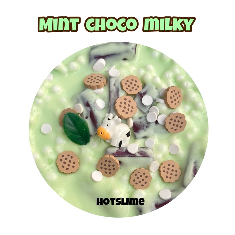 Slime BASIC sữa bạc hà sô cô la