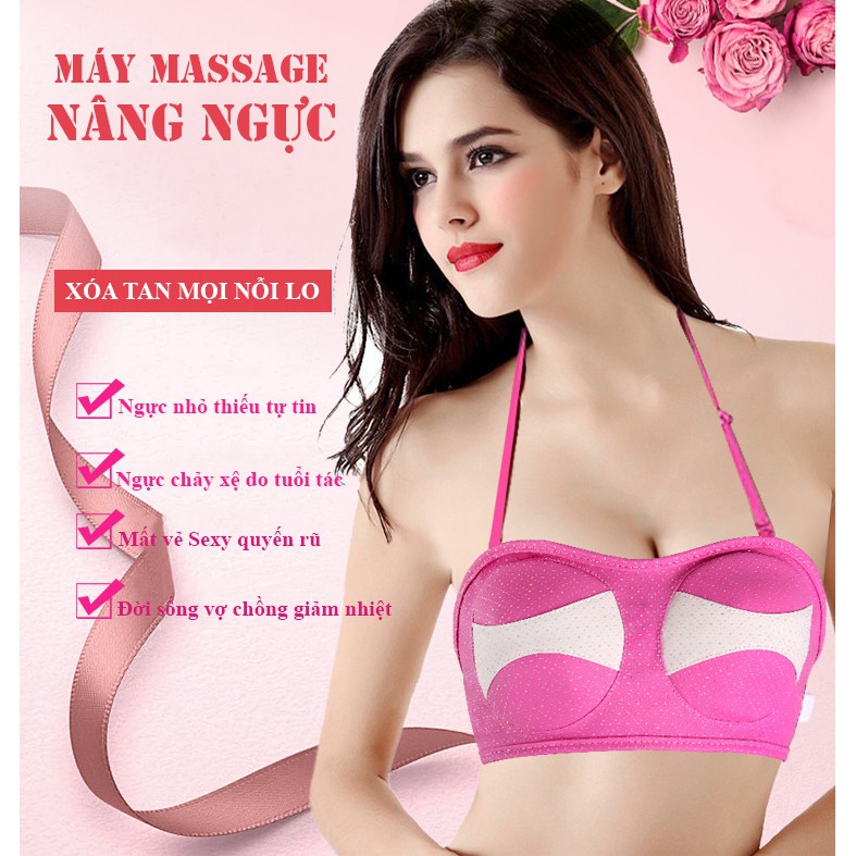 Máy massage nâng ngực tăng kích thước vòng 1 chống chảy sệ  hiệu quả - Bảo hành uy tín