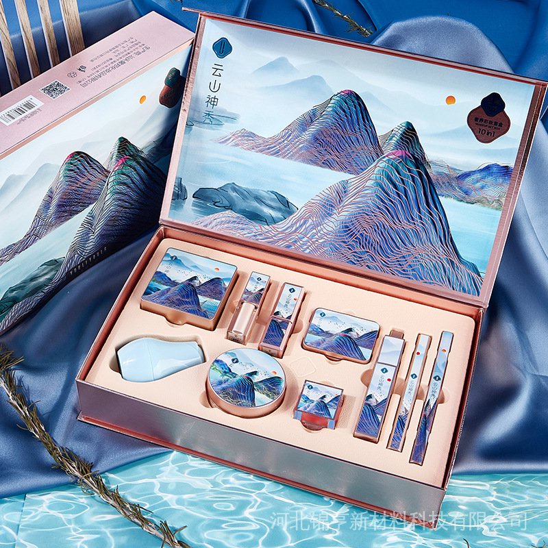 Set 10 mỹ phẩm trang điểm thiết kế sang trọng chuyên dùng