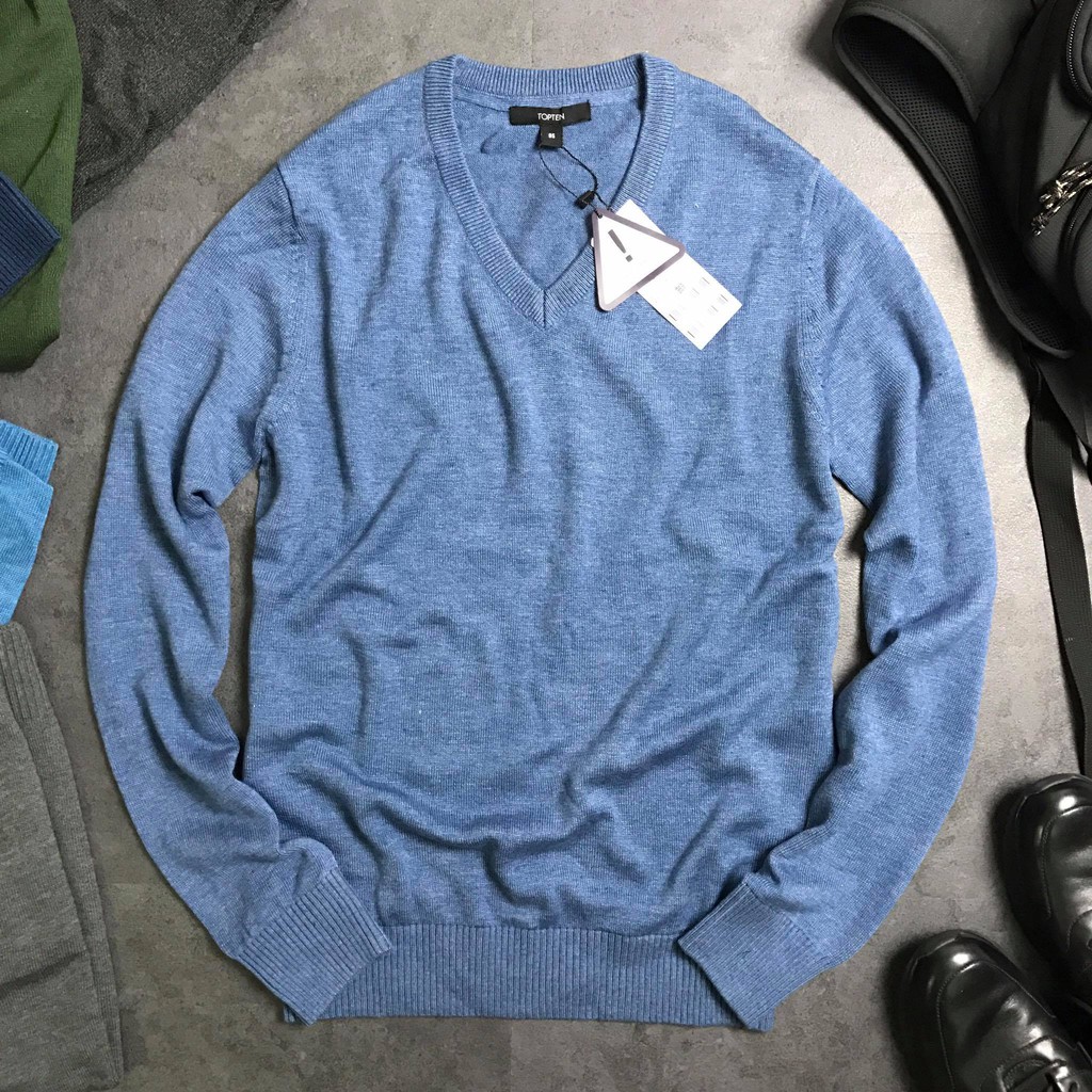 Áo len nam Topten cổ tim xuất Hàn AL26 | BigBuy360 - bigbuy360.vn