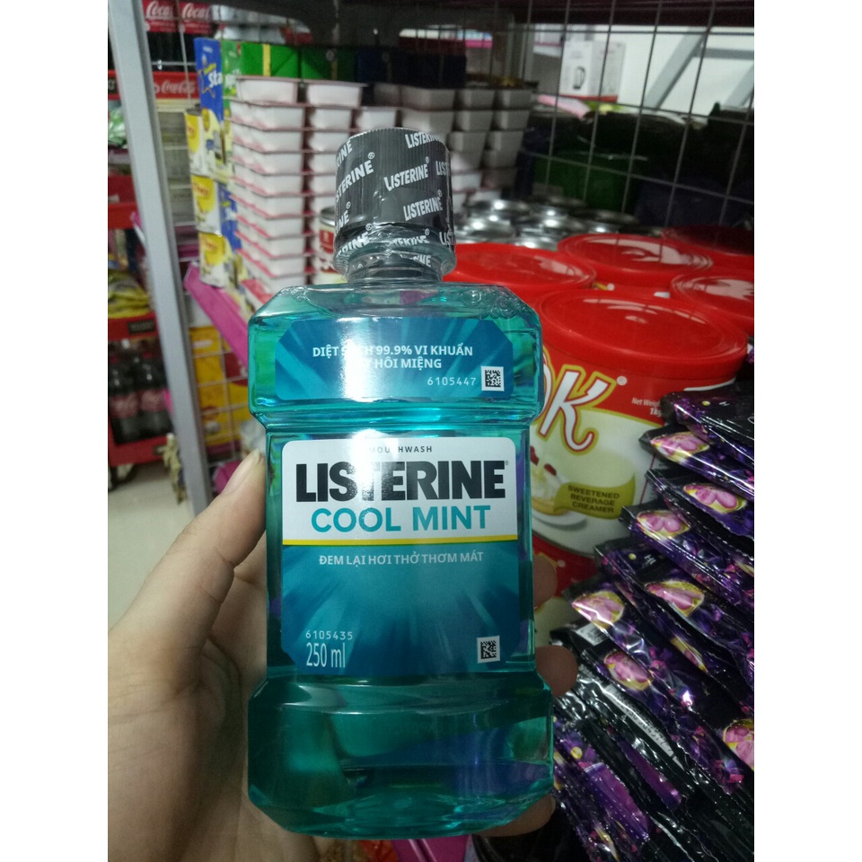 NƯỚC SÚC MIỆNG LISTERINE CHAI 250ML