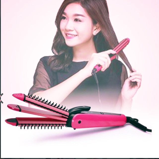 [Nhà tạo mẫu chuyên nghiệp] Lược điện tạo kiểu tóc Nova 8890