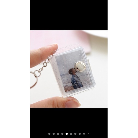 Móc khoá hình album in ảnh theo yêu cầu