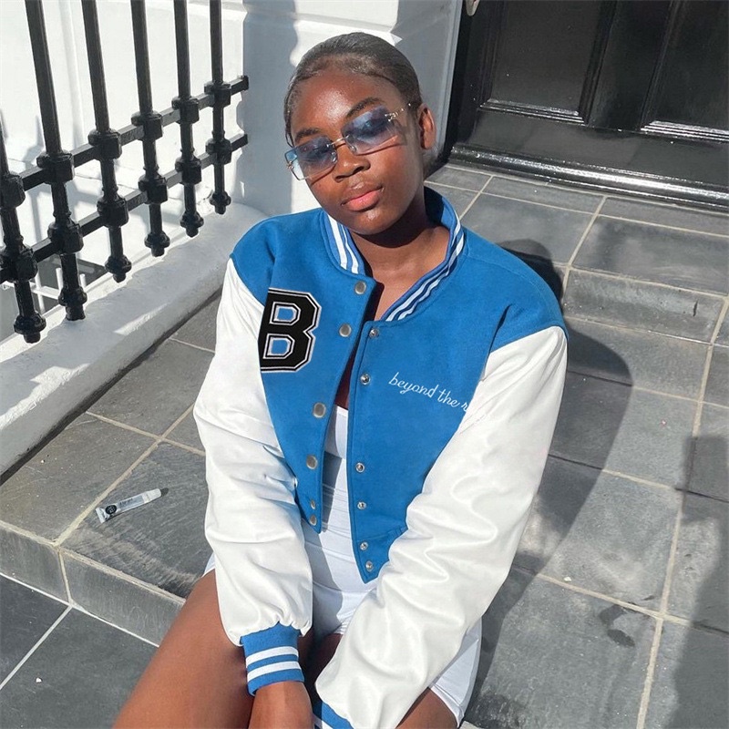 Áo khoác crop Nữ