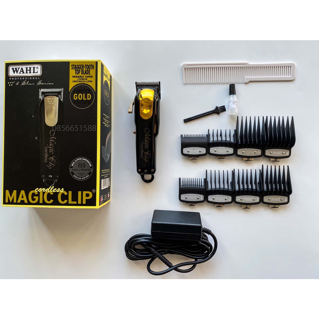 Tông Đơ Cắt Tóc Chuyên Nghiệp WAHL Magic Clip (Kèm quà tặng)