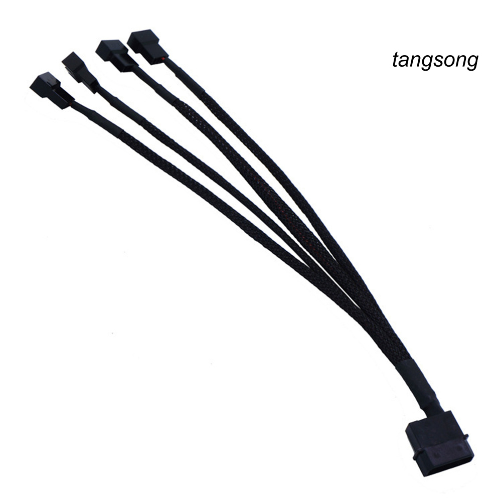 Dây Cáp Chuyển Đổi Quạt Tản Nhiệt Ts- Ide Molex 4pin Sang 4 3 / 4pin