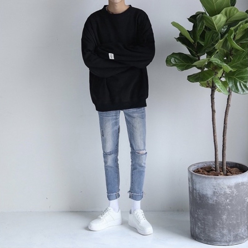 Rẻ vô đối] - Áo nam swearter nỉ bông dày dặn - Áo hoodie nỉ cotton siêu mềm mại -A5 | BigBuy360 - bigbuy360.vn