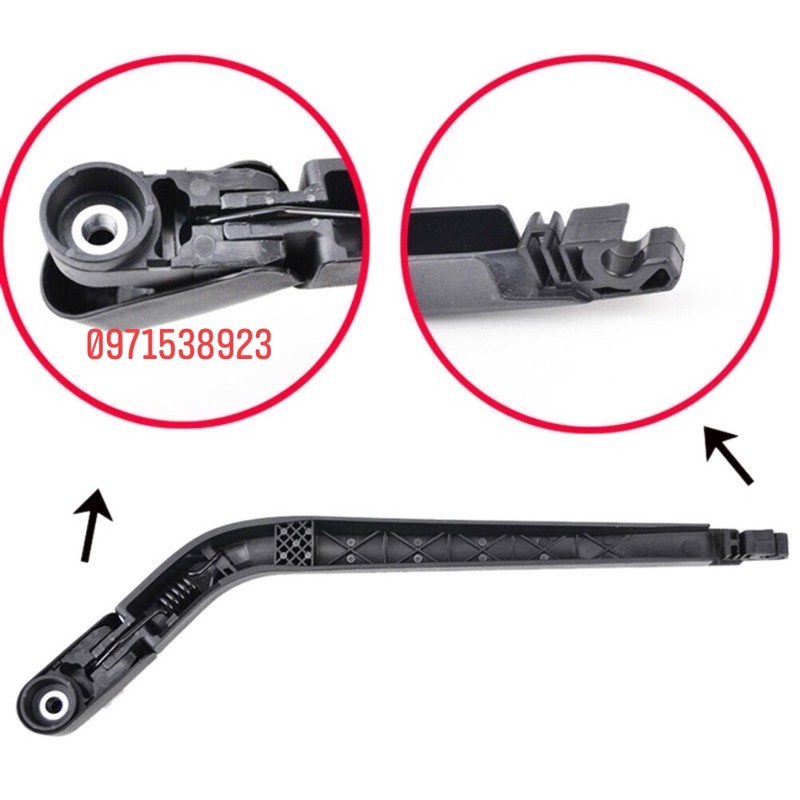 Bộ cần gạt mưa sau toyota innova fortuner 852410010