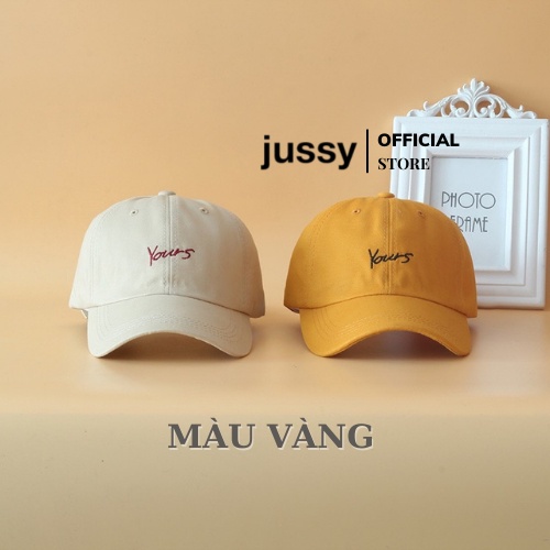Mũ Lưỡi Trai Chữ Yours Phong Cách Nón Lưỡi Trai Dadhat Hàn Quốc Form Mềm Chất Vải Cotton Thoáng Mát Nhiều Màu Hot Trend