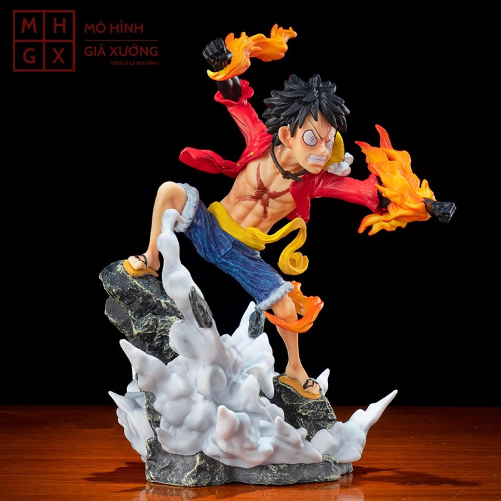 Mô hình One Piece Luffy G5 hàng cao cấp cao 18cm , trạng thái chiến đấu , figure mô hình one piece giá xưởng