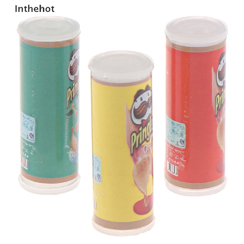 Set 1 / 3 Mô Hình Lọ Khoai Tây Chiên Trang Trí Nhà Búp Bê