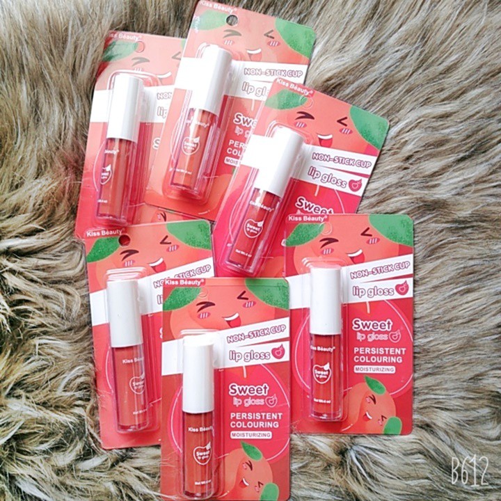 Son kem Kiss Beauty Sweet Lip Gloss - BX3847