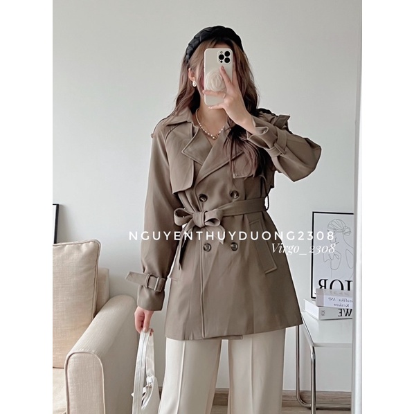 [NEW]ÁO KHOÁC MANGTO KÈM ĐAI HÀN QUỐC HÀNG CHUẨN LOẠI ĐẸP