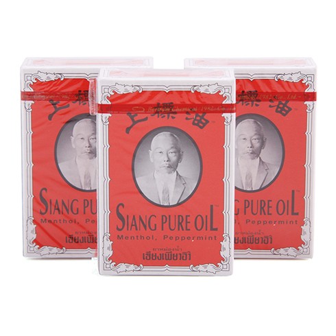 Dầu gió đỏ Siang Pure Oil  ( chữ đen)Thái Lan 7cc