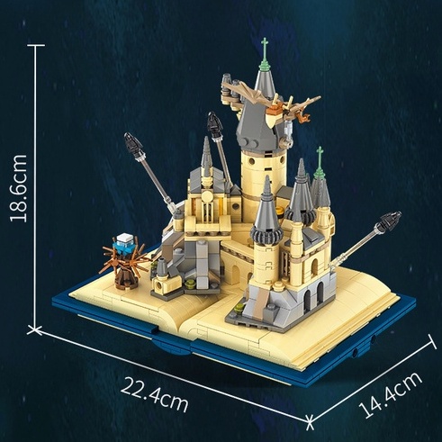 Mô Hình Lắp Ráp Lâu Đài Hogwarts 13010 Trong Phim Harry Potter