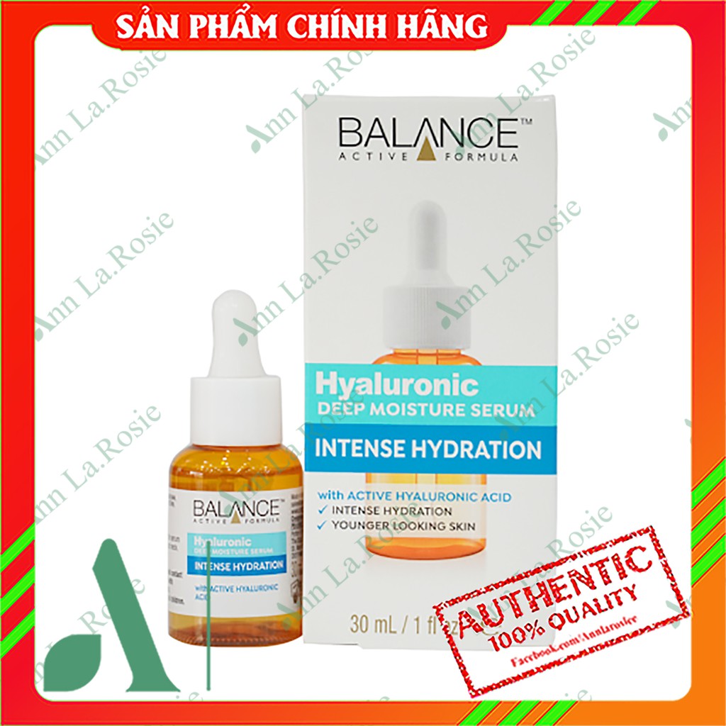 Serum cấp ẩm Hyaluronic Balance Active Formlula 30ml