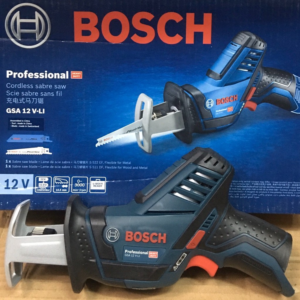 Máy cưa kiếm dùng pin Bosch GSA 12V-LI (Solo)