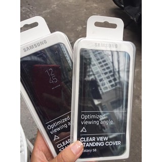 Bao da Clear View chính hãng Samsung S8/S8Plus/ Note8/note9 -