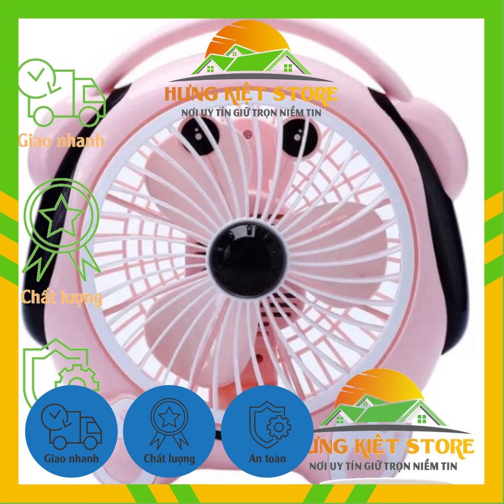 Quạt Mini Hình Các Con Thú Để Bàn Ngộ Nghĩnh, bảo vệ trẻ nhỏ khỏi nguy hiểm khi đến gần quạt