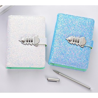 SỔ TAY, NHẬT KÝ BLING BLING CÓ KHÓA MẬT KHẨU 1051