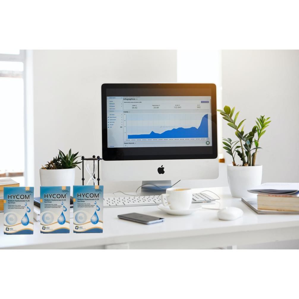 Hycom nước mắt nhân tạo số 1 của Châu âu - Hộp 20 tép