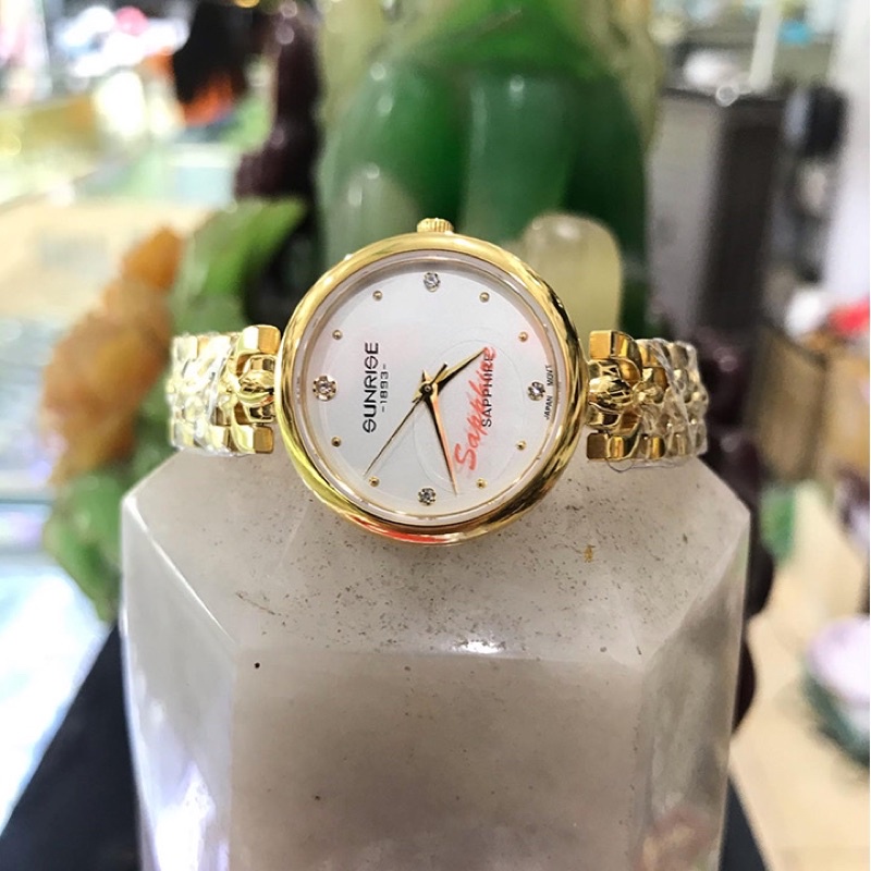 Đồng hồ nữ SUNRISE 9927SAV full hộp chính hãng, kính Sapphire chống xước, chống nước