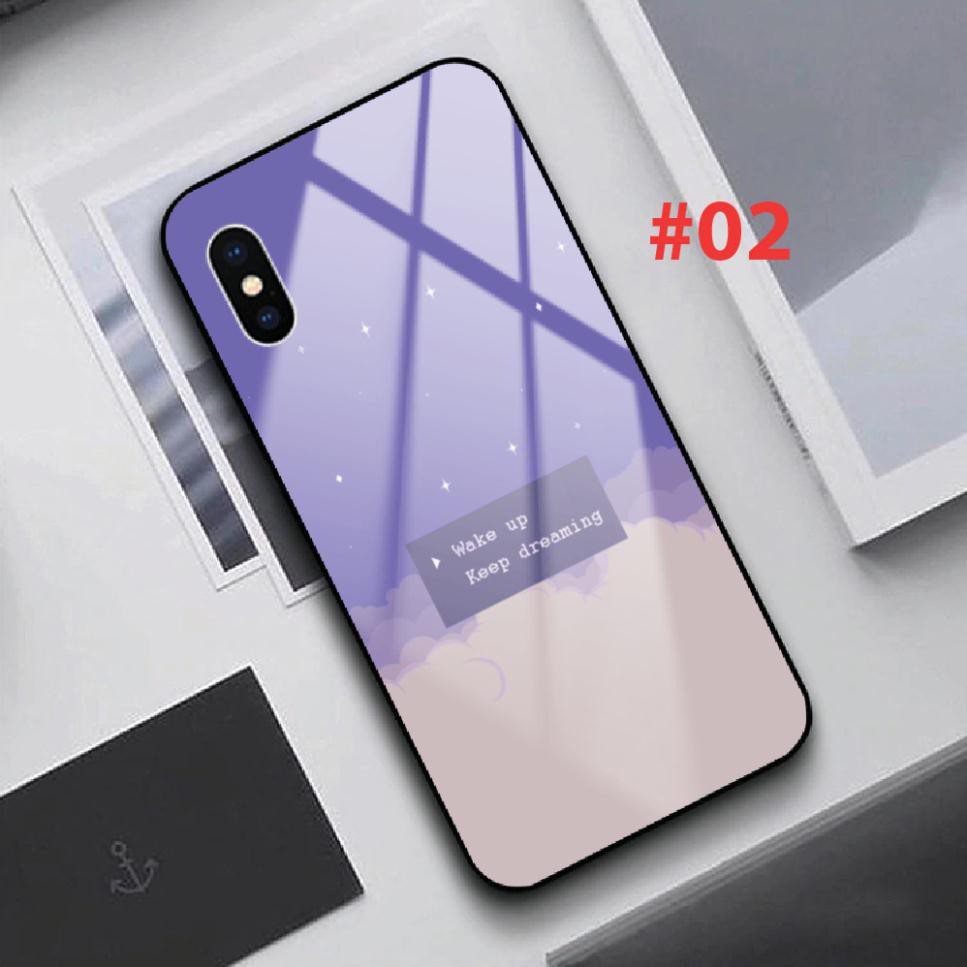 Ốp Kính Cường Lực Vsmart Live / Star / Joy 2 plus/ Joy 3 / Active 3 / Bee 3 In Hình QUOTES