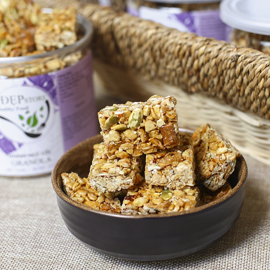 Thanh Ngũ Cốc Dinh Dưỡng Granola Đẹp Store - Thanh Ngũ Cốc Ăn Kiêng.