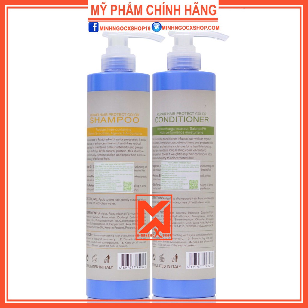 DIVA DẦU GỘI XẢ PHỤC HỒI GIỮ MÀU NHUỘM DIVA 750ML CHÍNH HÃNG