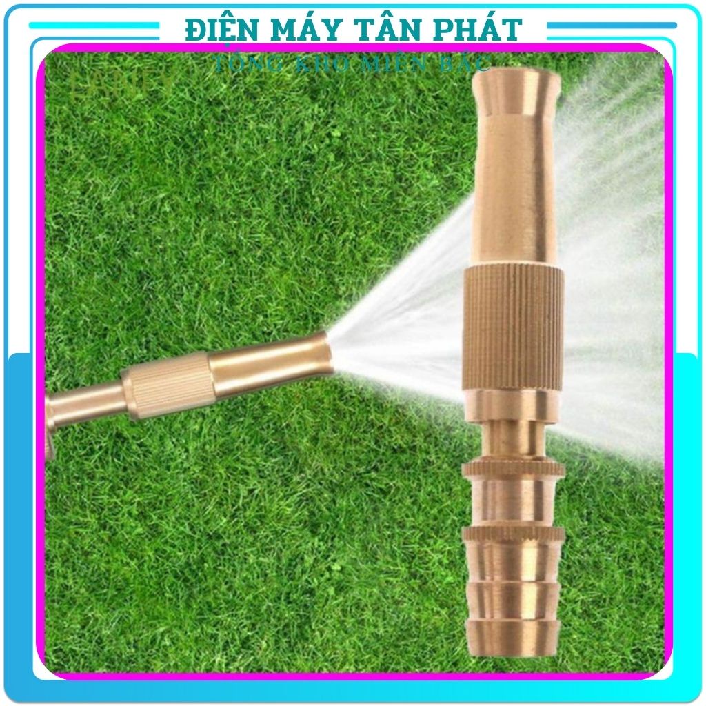 Vòi xịt nước tưới cây tăng áp suất phun nước rửa xe tưới vườn Mini bằng đồng đa năng