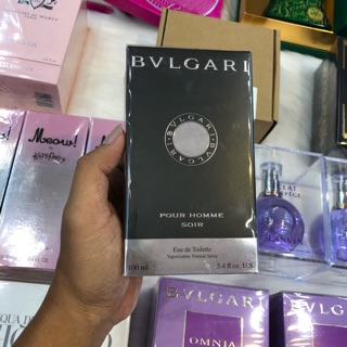 Nước Hoa Nam BVLgari Pour Homme Soir EDT Spray 100ml