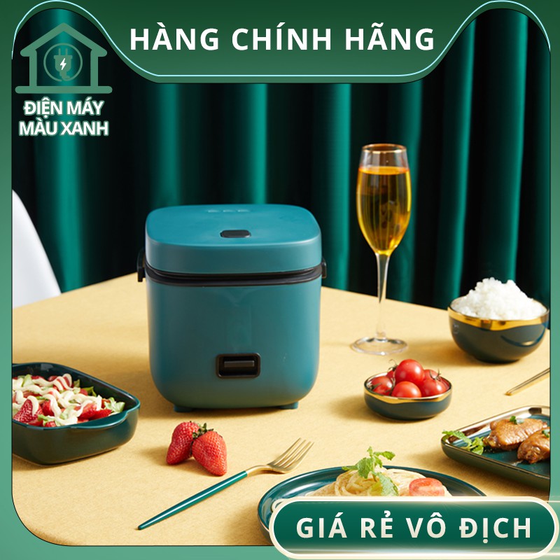 [HÀNG CHÍNH HÃNG] Nồi Cơm Điện Đa Năng Mini JIASHI 1,2L Hàng Nội Địa Cao Cấp (Nấu Cháo, Chưng, Hấp, Luộc...) | BigBuy360 - bigbuy360.vn