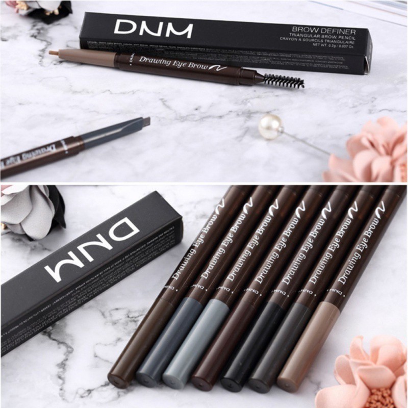 [Hàng mới về] Bút chì kẻ lông mày 2 đầu xoay tự động chống nước | BigBuy360 - bigbuy360.vn