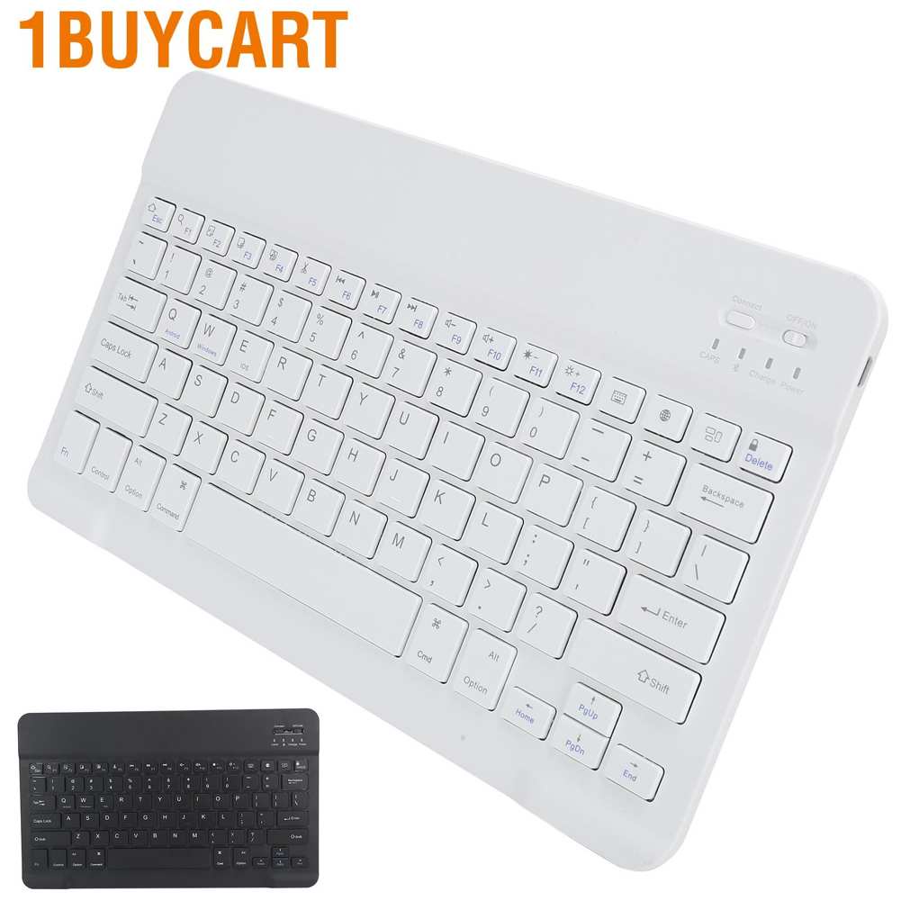 1buycart Bàn Phím Bluetooth Không Dây Siêu Mỏng 12.9 Inch Cho Máy Tính Bảng / Điện Thoại