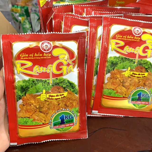 Gia Vị Hỗn Hợp Rang Gà gói 40g
