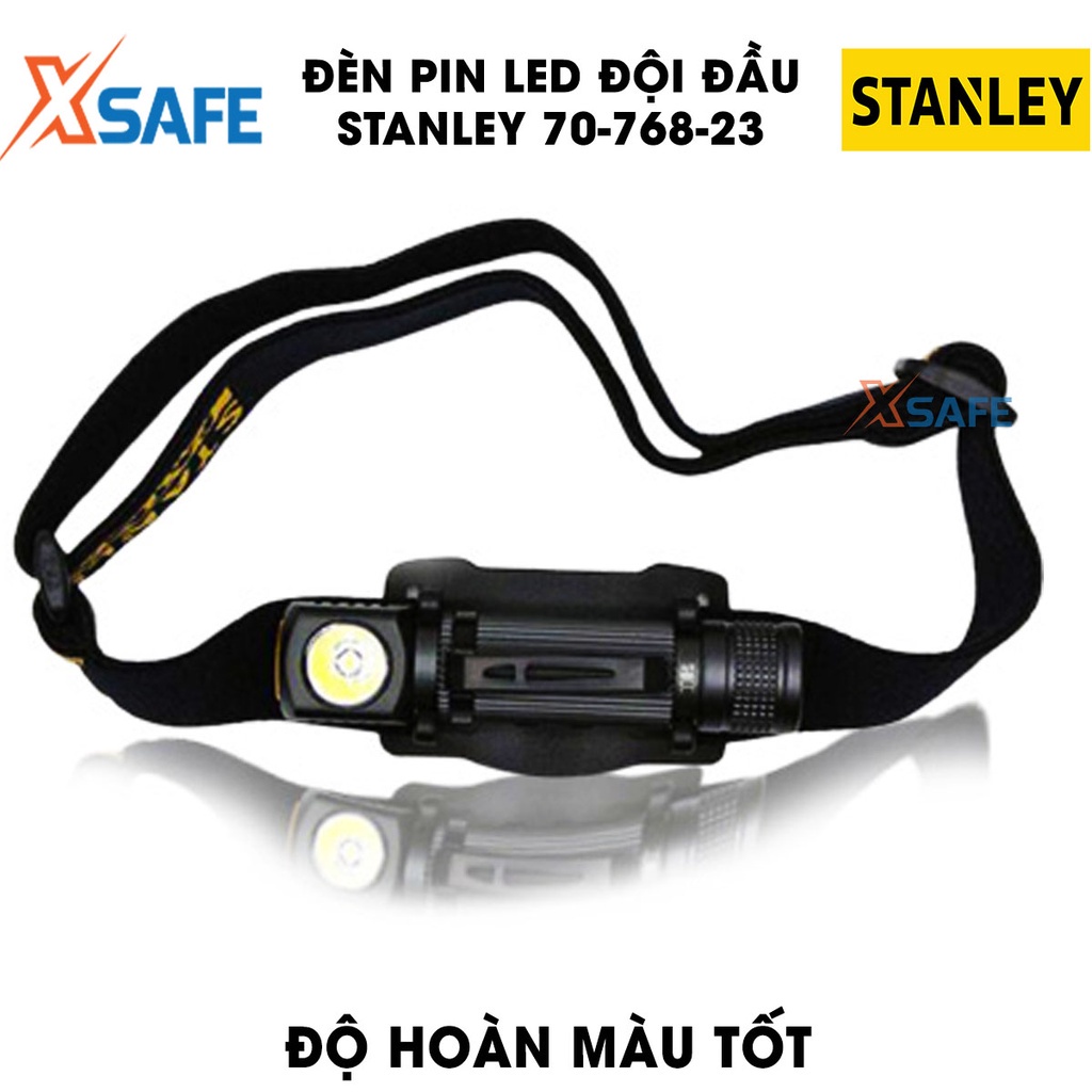 Đèn pin LED đa năng đội đầu STANLEY 70-768-23 khả năng chống nước IPX4 Đèn pin đa đa năng Stanley tuổi thọ cao