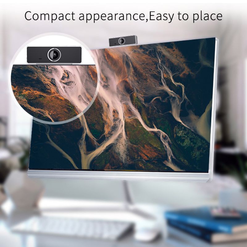 Webcam 1080p Có Mic 2.0mp Tự Động Lấy Nét Cho Laptop Pc